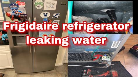 frigidaire refrigerator water leaking|Frigidaire Refrigerator leaking water: Causes + Fixes